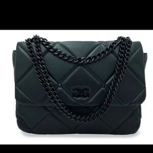 Black Quilted Shoulder Bag